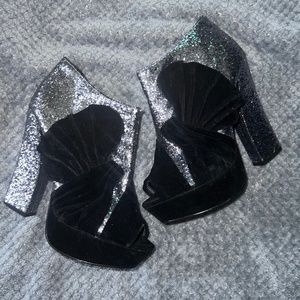 Glitter booties